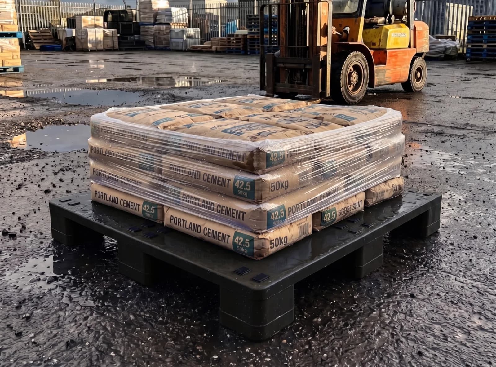 Fully closed top -9 legs base ( 120*100 cm ) / Recycled Pallet