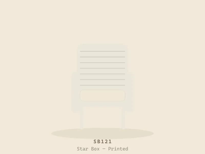 Star Box — Printed
